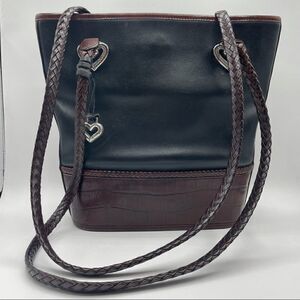 Vintage Brighton Leather Bucket Shoulder Bag